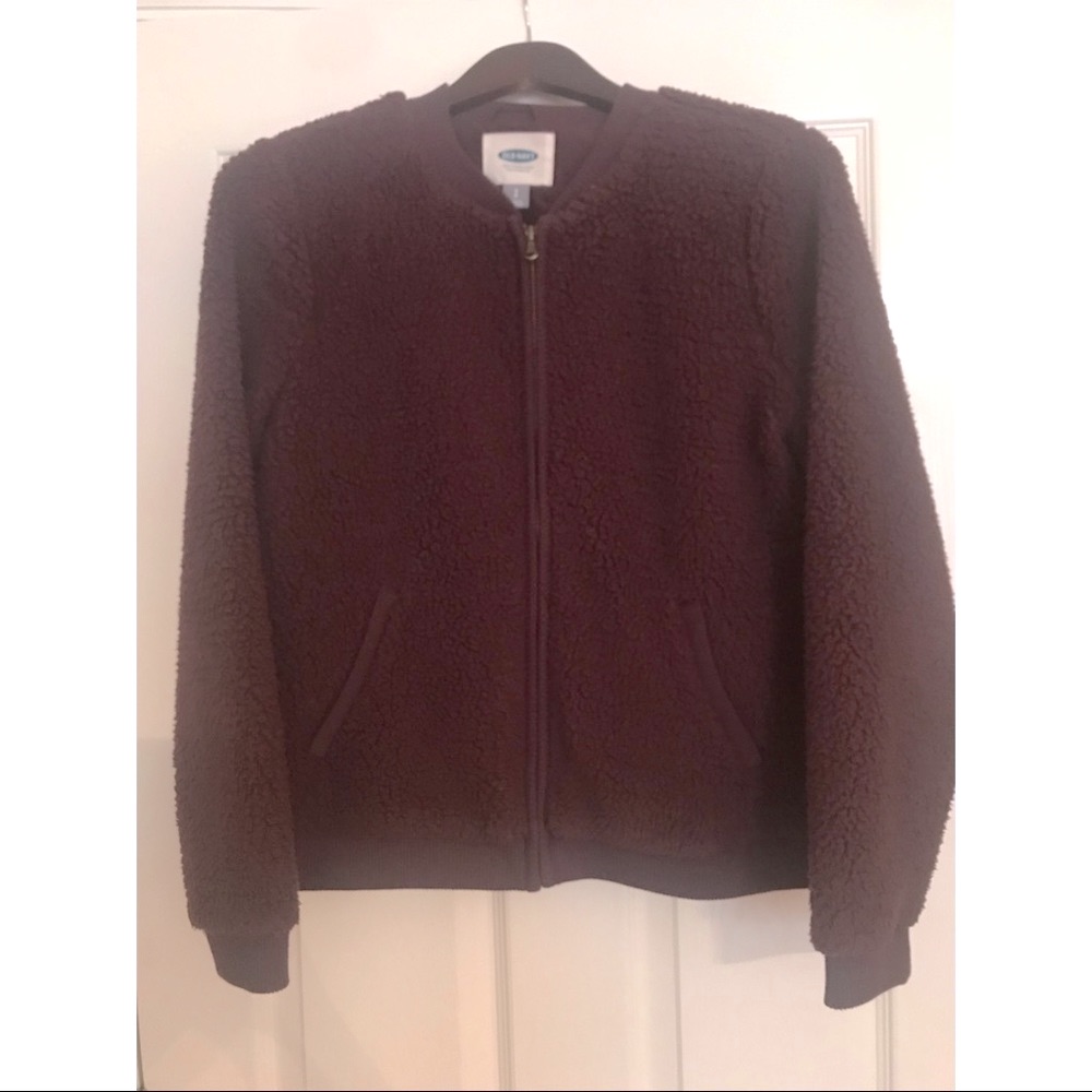 Old Navy Purple Bomber Jacket